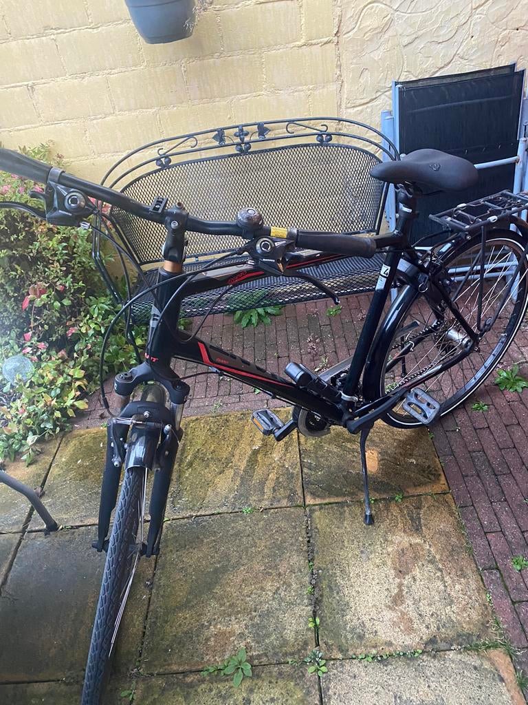 Argento Giant zwarte heren fiets, Vélos & Vélomoteurs, Vélos | Hommes | Vélos pour homme, Enlèvement, Comme neuf, Giant