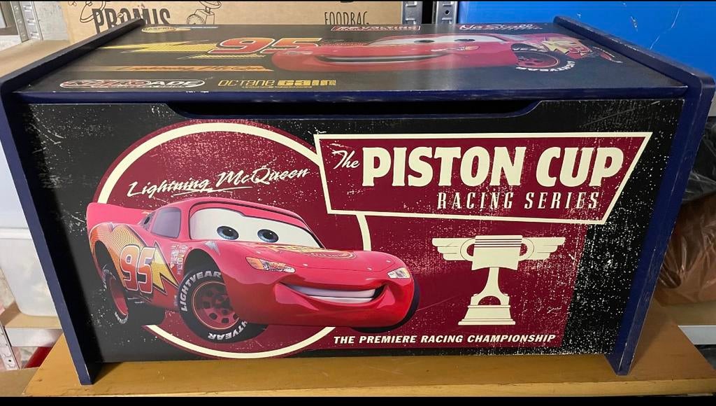 Cars opbergbox, Ophalen, Zo goed als nieuw