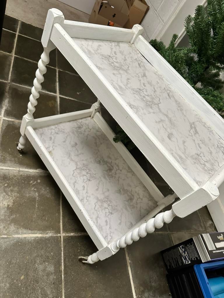 Desserte table d appoint en bois, Maison & Meubles, Enlèvement, Utilisé