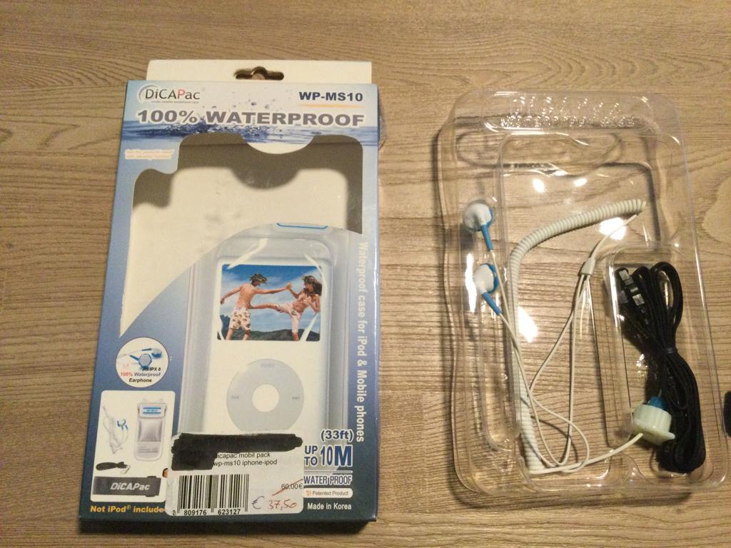 Waterproof case for iPod & Mobile phones - Nieuw, TV, Hi-fi & Vidéo, Lecteurs Mp3 | Accessoires | Apple iPod, Neuf, Autres types