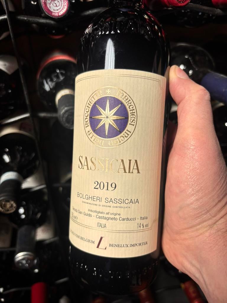 Sassicaia 2019, Ophalen of Verzenden, Zo goed als nieuw