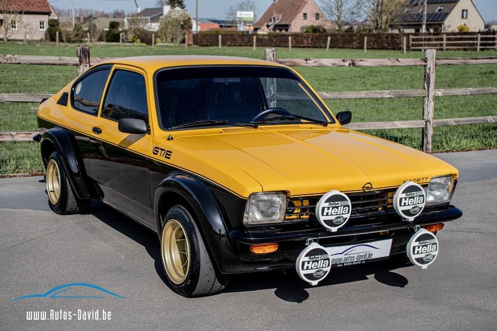 Opel Kadett C1 GT/E 1900 E Coupé / VOLLEDIGE RESTAURATIE, 1897 cc, Zwart, 4 cilinders, Kadett