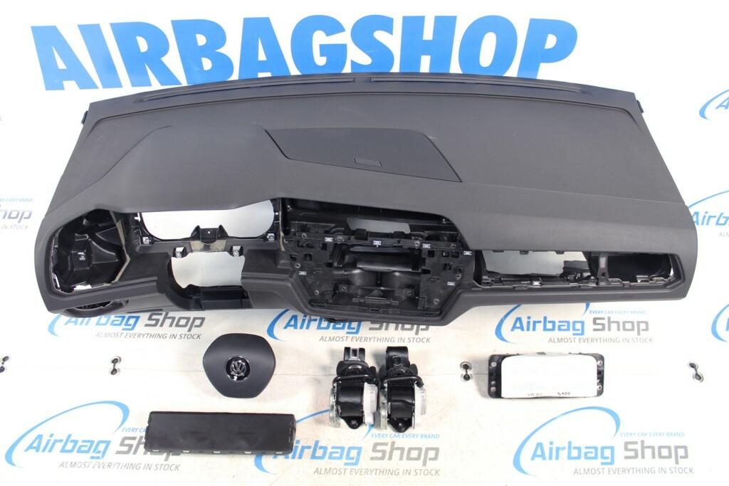 Airbag kit Tableau de bord noir VW Touran (2015-....), Autos : Pièces & Accessoires, Tableau de bord & Interrupteurs, Utilisé