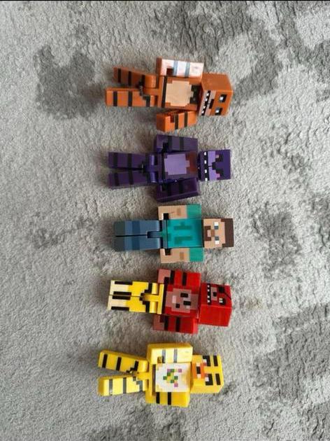 Minecraft + Fnaf Figuurtjes, Verzamelen, Ophalen, Zo goed als nieuw