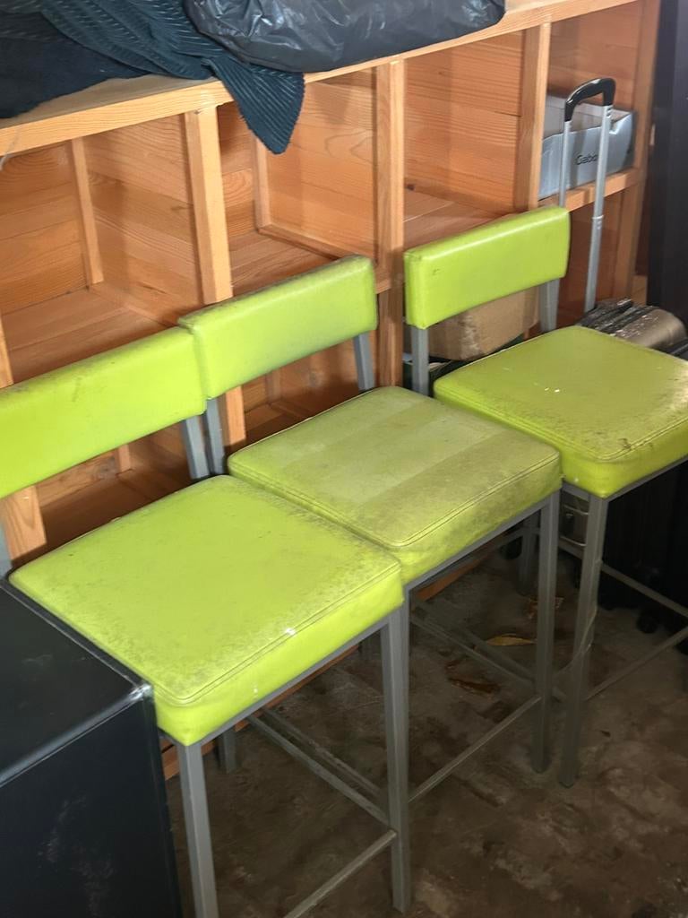 Lot de 3 tabourets, Maison & Meubles, Tabourets de bar, 3 tabourets, Enlèvement, Comme neuf