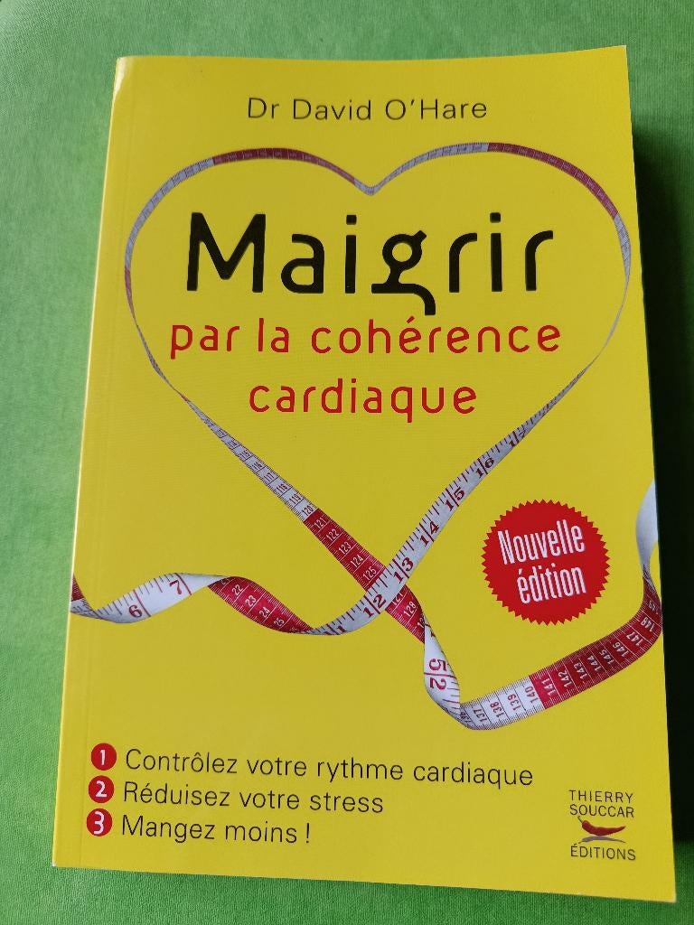 Maigrir par la cohérence cardiaque, Nouvel édition, Boeken, Overige Boeken, Zo goed als nieuw, Ophalen of Verzenden