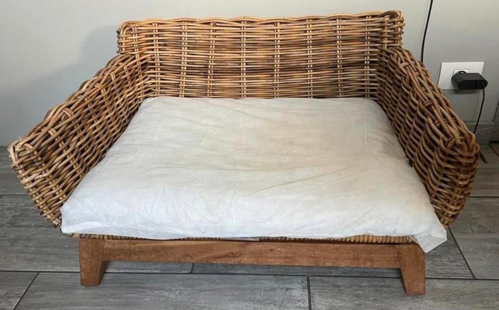 Panier en osier, Animaux & Accessoires, Paniers pour chiens, Enlèvement, Comme neuf