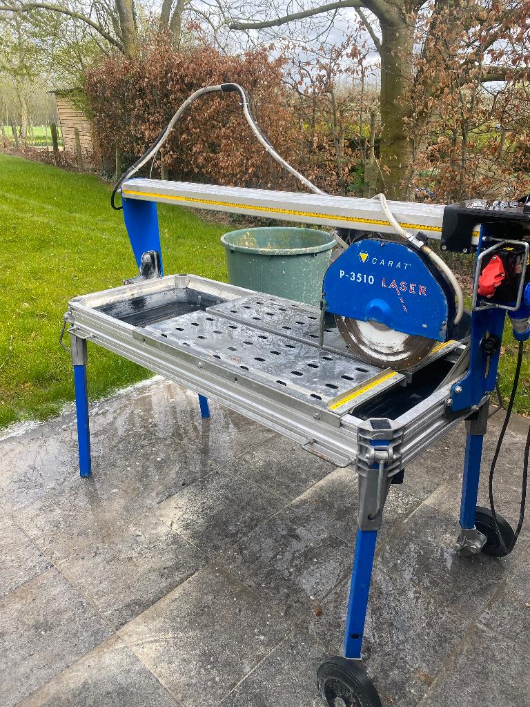 Carat tafelzaag p-3510 met laser, Ophalen, Gebruikt