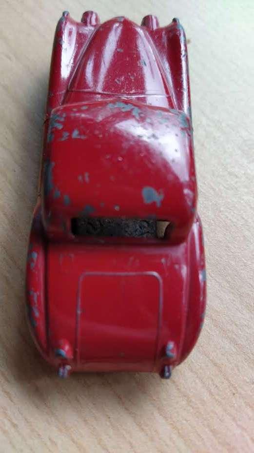 DINKY TOYS ENGLAND, JAGUAR N 157, rouge, E 29,90!!, Enlèvement ou Envoi, Utilisé, Voiture, Dinky Toys