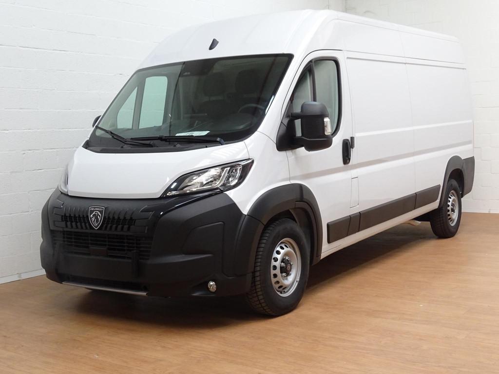 Peugeot Boxer 2.2D l3h2 automaat Heavy, Autos, 241 g/km, Achat, 3 places, Noir
