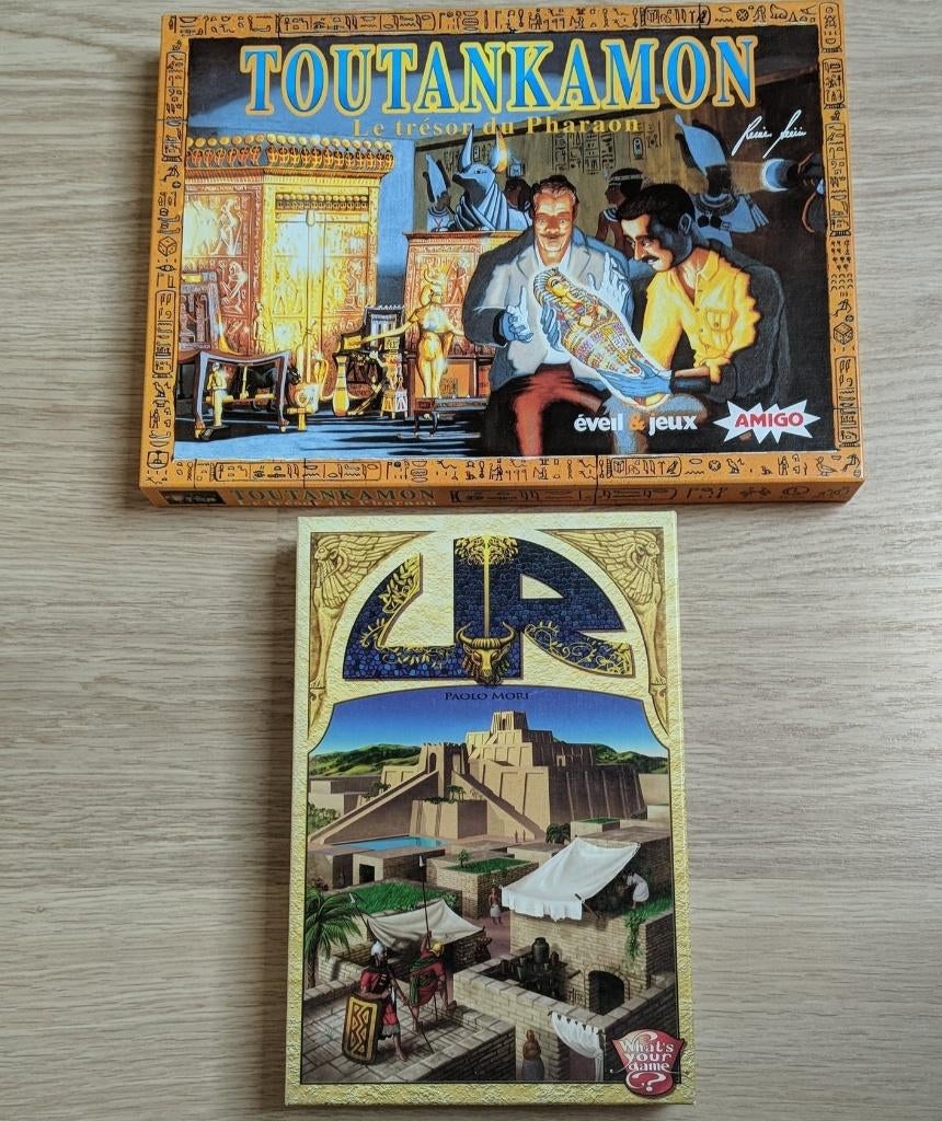 Toutankamon & Ur, Hobby en Vrije tijd, Gezelschapsspellen | Bordspellen, Gebruikt, Ophalen of Verzenden