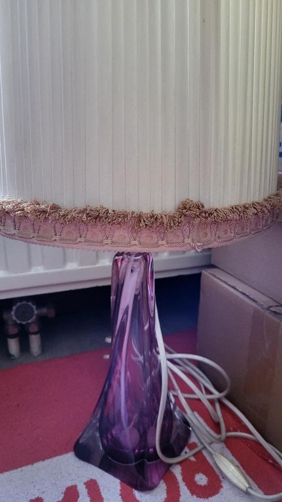 kristal val saint lambert lamp, Antiek en Kunst, Ophalen