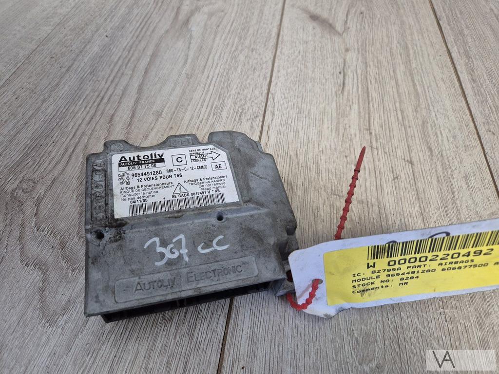 Peugeot 307 cc cabrio airbag module achterin kofferbak €40, Auto-onderdelen, Gebruikt, -, -, Ophalen of Verzenden