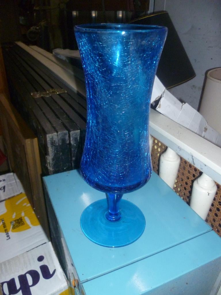 MOOIE GLAZEN VAAS, Antiek en Kunst, Ophalen