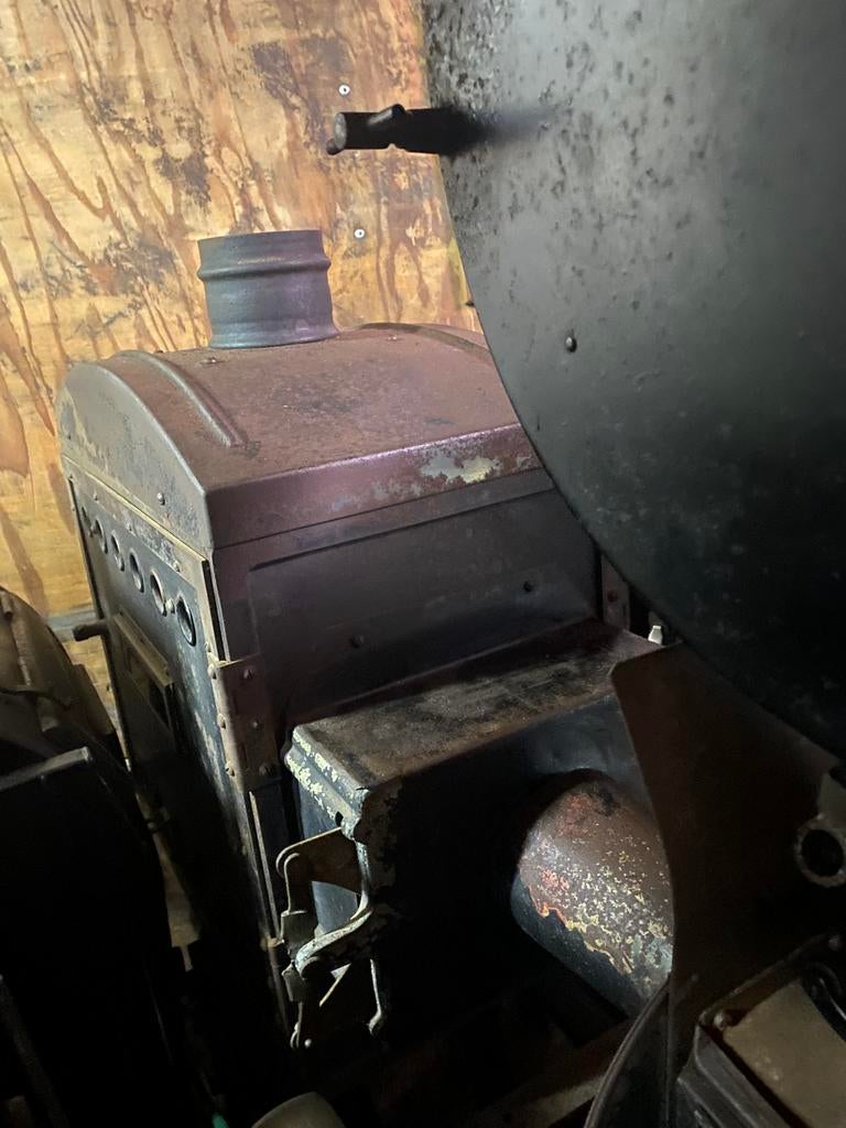 Antieke cinema projector, Ophalen, 35mm film