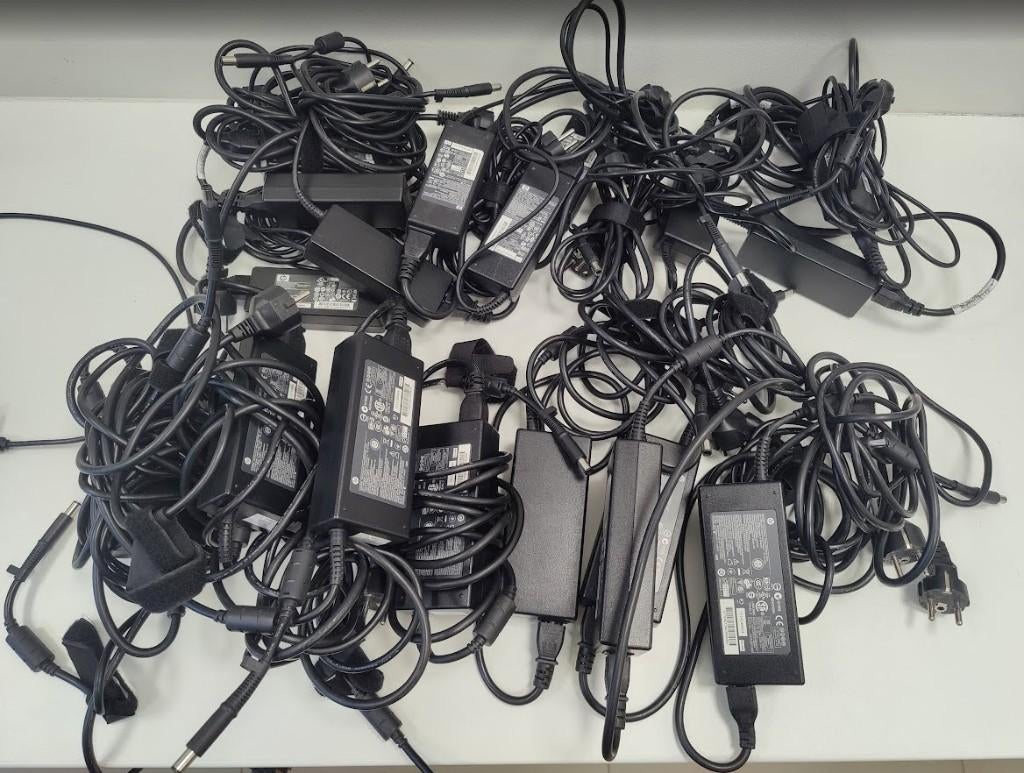 HP opladers (adapters) laptop, Ophalen, Gebruikt, HP