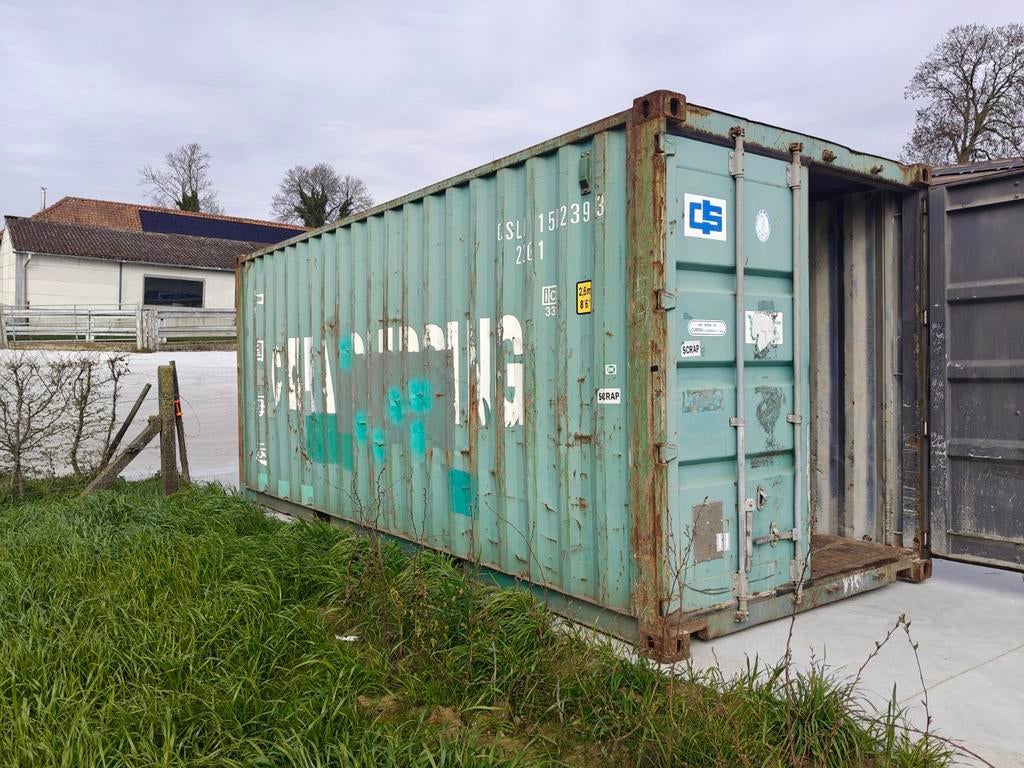 Container 20ft, Ophalen