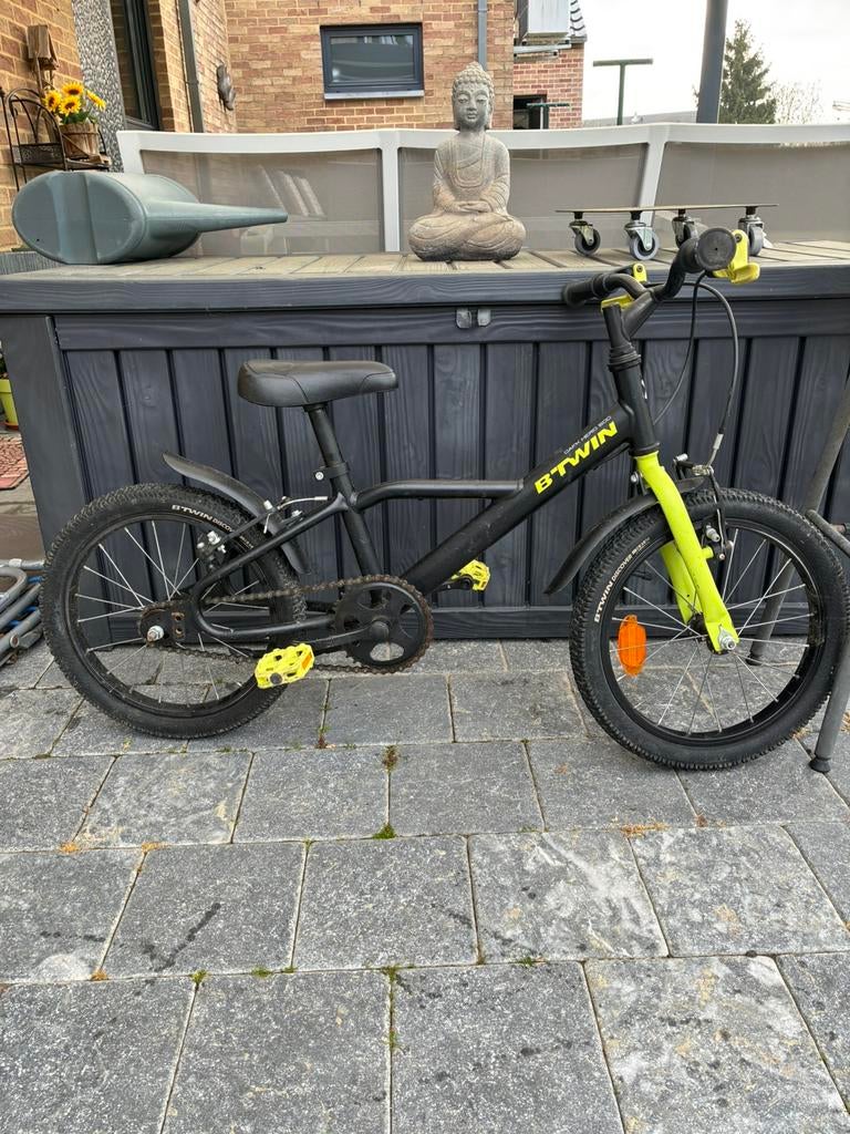 Kinderfiets, Fietsen en Brommers, Ophalen, Gebruikt, 16 inch, Handrem