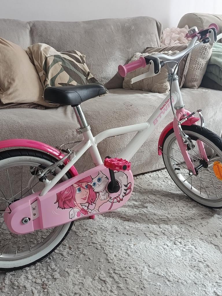 meisjes fiers Btwin voor 4,5 tôt 6,5 jaar.in  goede staat., Fietsen en Brommers, Fietsen | Kinderfietsjes