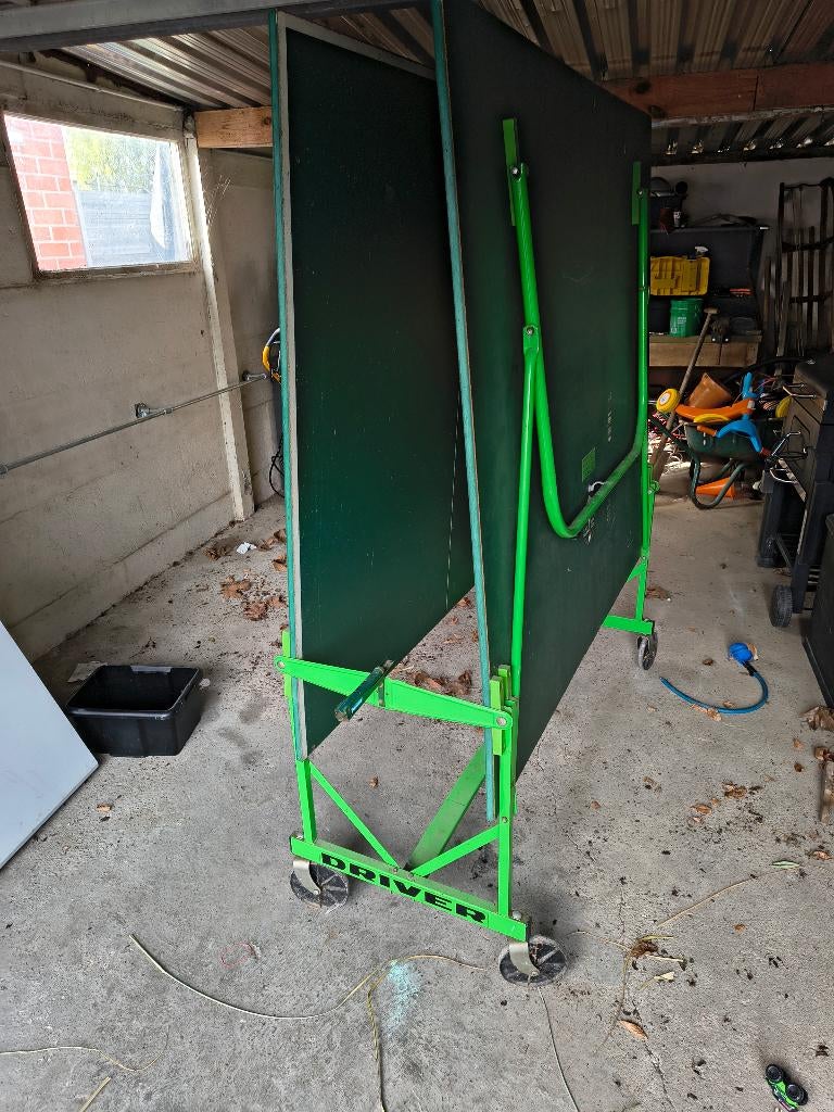 Pingpong tafel, Sport en Fitness, Ophalen, Gebruikt, Tafel Outdoor, Verrijdbaar