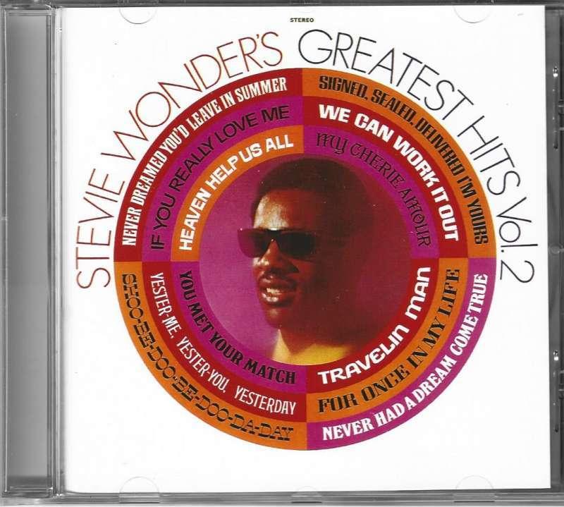 CD Stevie Wonder's Greatest Hits Vol. 2, CD & DVD, CD | R&B & Soul, Enlèvement ou Envoi, 1980 à 2000, Comme neuf, R&B