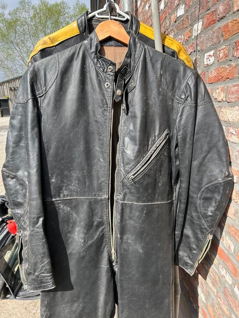 Vintage motopak, Kleding | Heren, Overige Herenkleding, Ophalen, Zo goed als nieuw