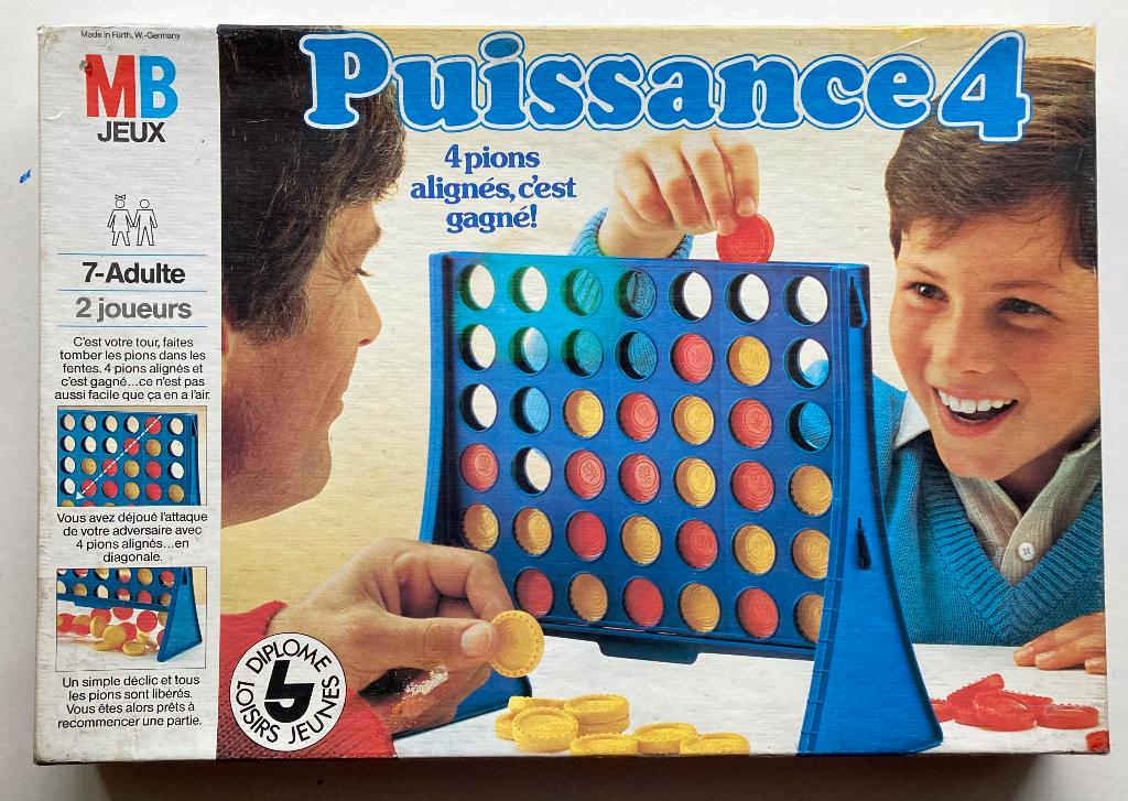 Puissance 4 de MB, version 1979, Enfants & Bébés, Enlèvement ou Envoi, Utilisé