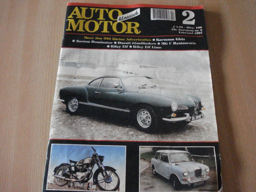 Vintage automagazine (AUTO MOTOR KLASSIEK 1997), Ophalen, Gelezen