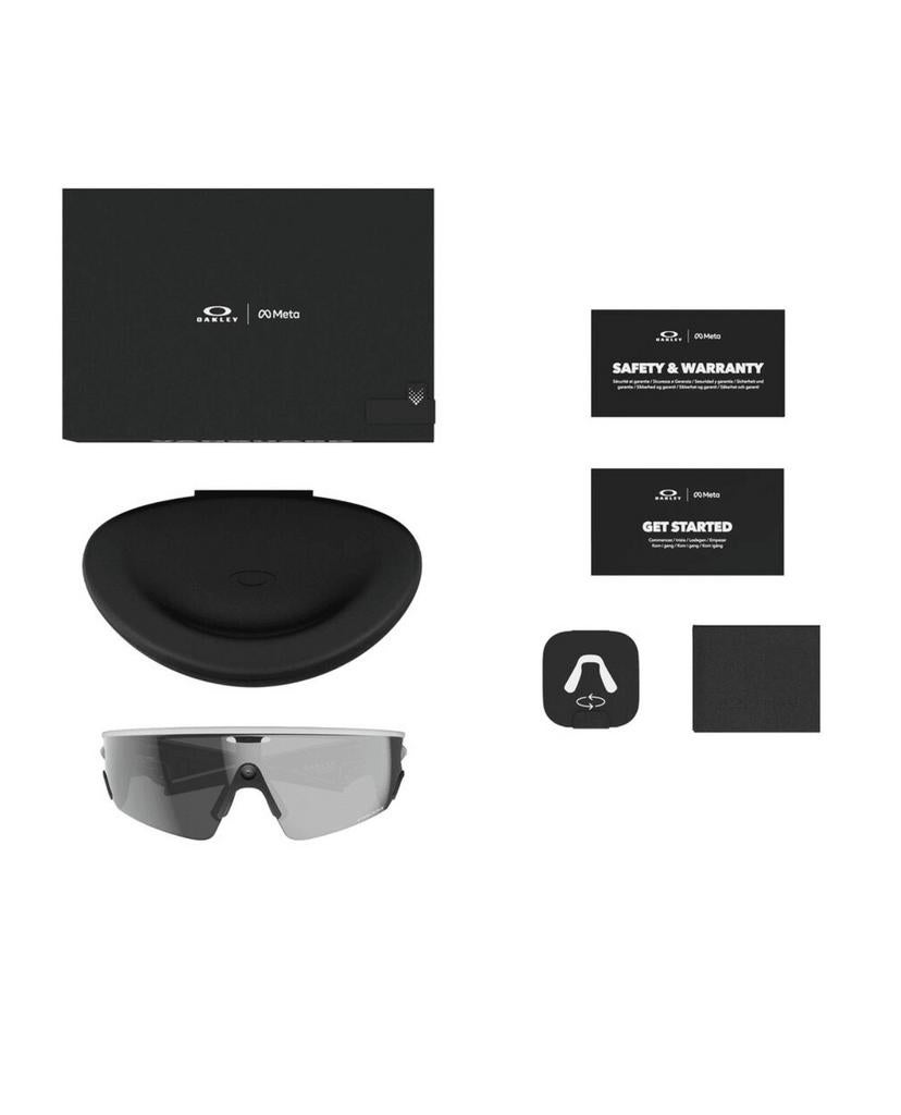 Oakley Vanguard (édition noir/blanc), Enlèvement, Noir, Lunettes, Oakley