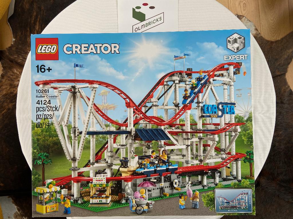 LEGO Creator Expert 10261 Roller Coaster, Kinderen en Baby's, Hello@support.lego.com, DK-7190, Lego, Nieuw