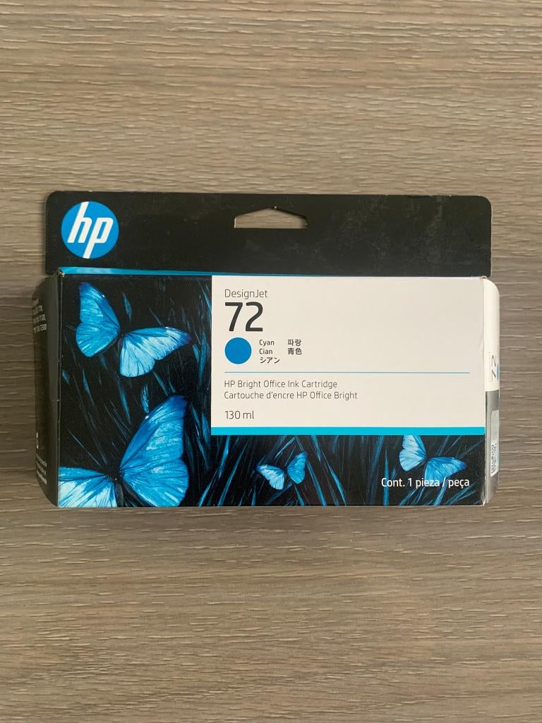 HP designjet 72 cyan inktcartridge, Computers en Software, Ophalen of Verzenden, Nieuw, Cartridge, Hp