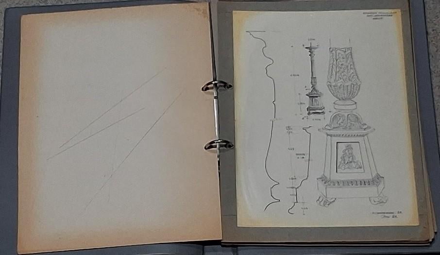 Sint-Jacobskerk Fritz Compernol tekeningen, Antiek en Kunst, Kunst | Tekeningen en Fotografie, Ophalen of Verzenden