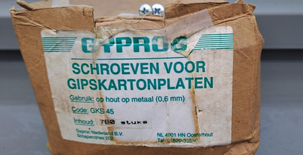 Vijzen voor "Gipskartonplaten" hout/metaal, nieuwe 700 stuks, Enlèvement, Neuf, 50 à 100 mm, Vis