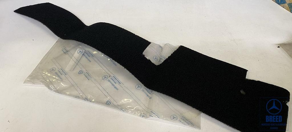 NOS bekleding binnendorpel links zwart Mercedes-Benz W123, Auto-onderdelen, Interieur en Bekleding, -, Nieuw, Ophalen of Verzenden