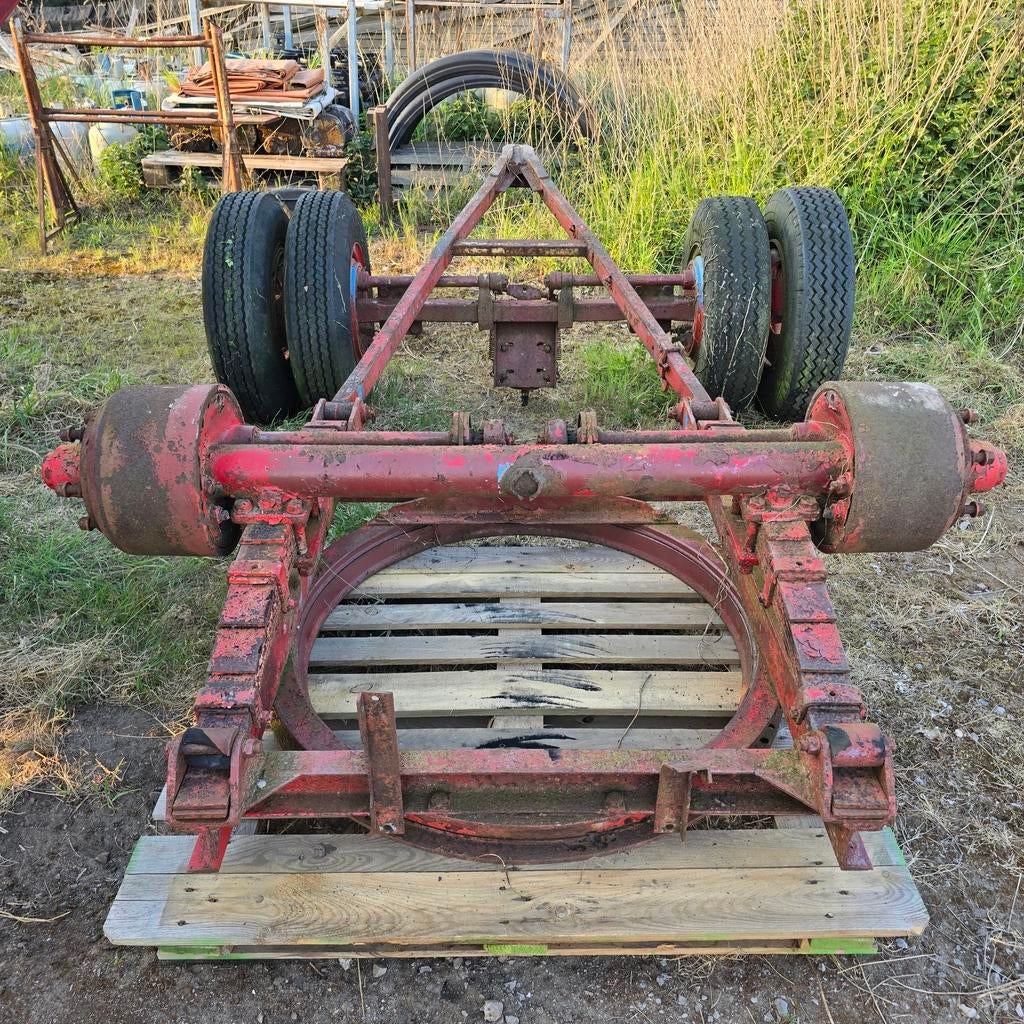 Dolly aanhangwagen remork trailer pipowagen tiny house bouw, Ophalen