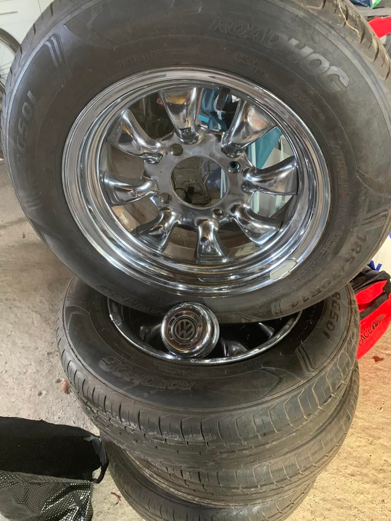 Velgen met band Volkswagen, Ophalen, 14 inch, Banden en Velgen