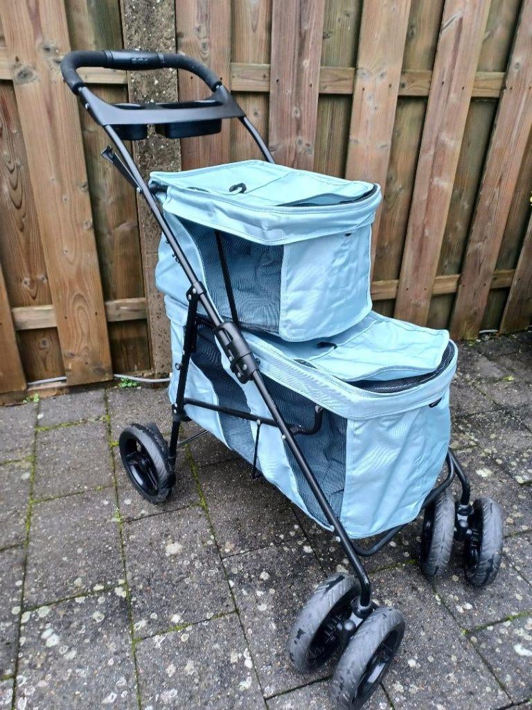 dubbele hondenbuggy, Ophalen, Zo goed als nieuw