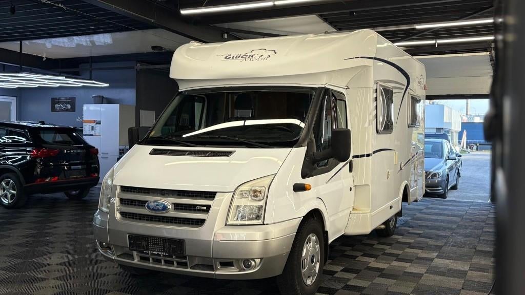 Ford TRANSIT CAPRON GLÜCKSMOBIL bj. 2008 102000, Caravans en Kamperen, Ford, Douche, Bedrijf, Elektrische opstap