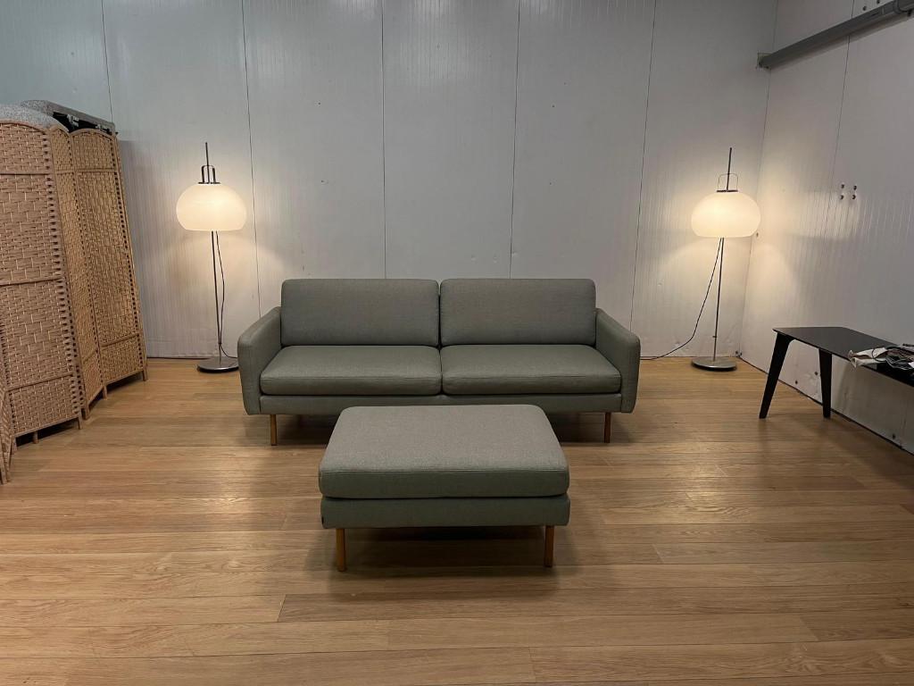 ÉTAT NEUF Bolia Scandinavia + garantie – PN: 3.000€, Maison & Meubles, Enlèvement ou Envoi, 200 à 250 cm, Banc droit, Comme neuf