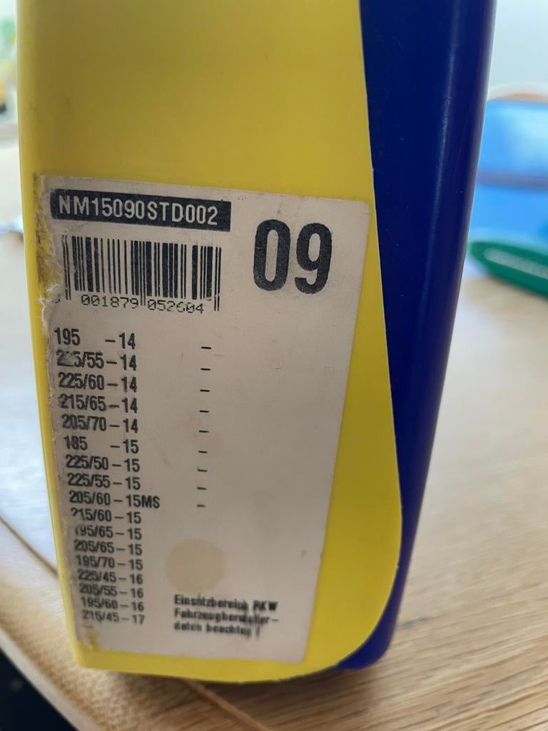 Sneeuwkettingen, Ophalen, Zo goed als nieuw