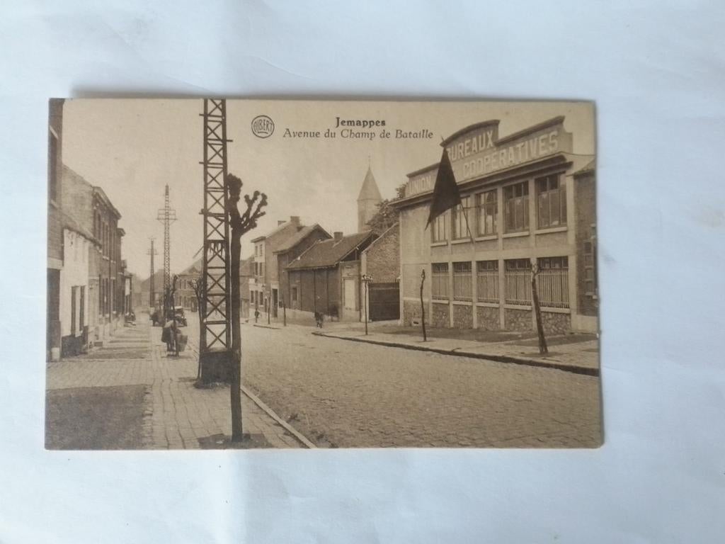 JEMAPPES AVENUE DU CHAMP DE BATAILLE, Collections, Envoi, Avant 1920, Non affranchie, Hainaut