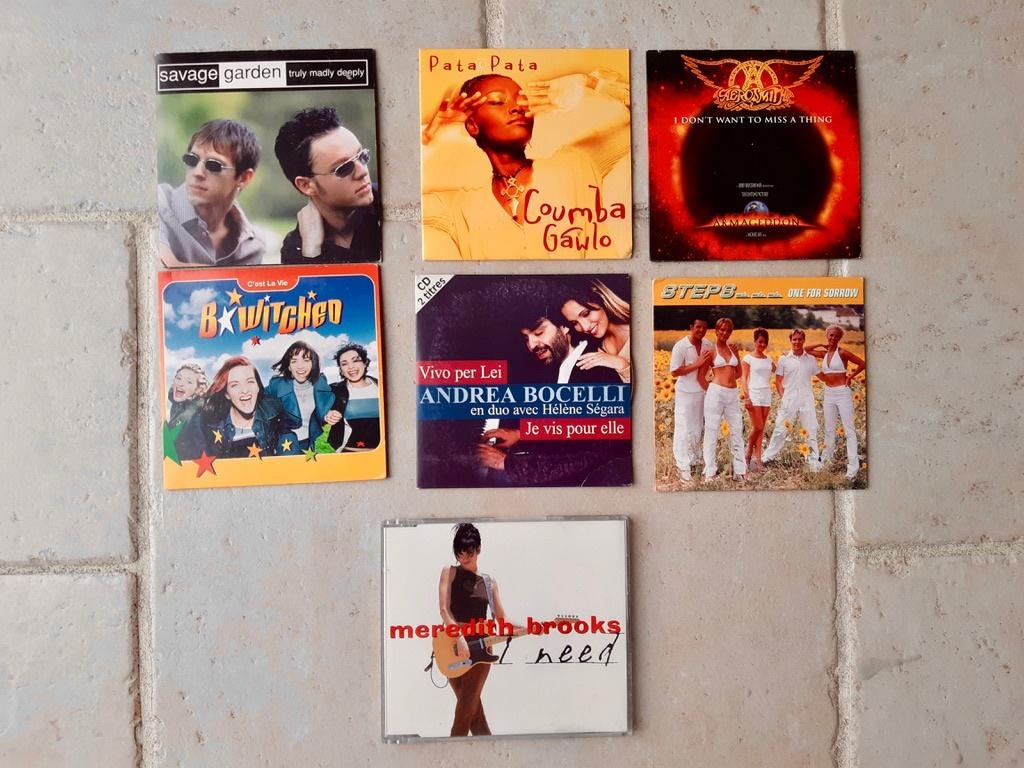 Lot van 7 CD's, Cd's en Dvd's, Cd's | Pop, Gebruikt, Ophalen of Verzenden