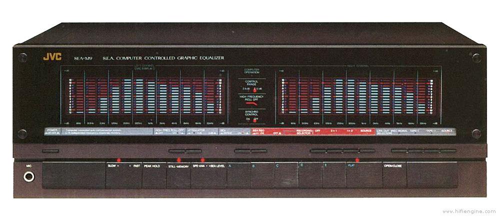 JVC SEA-M9 equalizer tandwielen, Audio, Tv en Foto, Cassettedecks, Ophalen, JVC