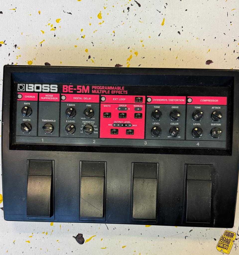 Effet multiple programmable Boss BE-5M, Musique & Instruments, Effets, Utilisé, Chorus, Multi-effet, Enlèvement ou Envoi