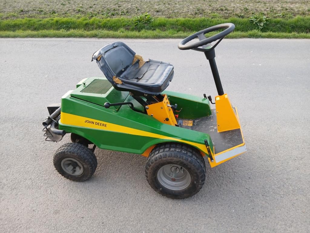 Zitmaaier zonder maaibalk, Ophalen