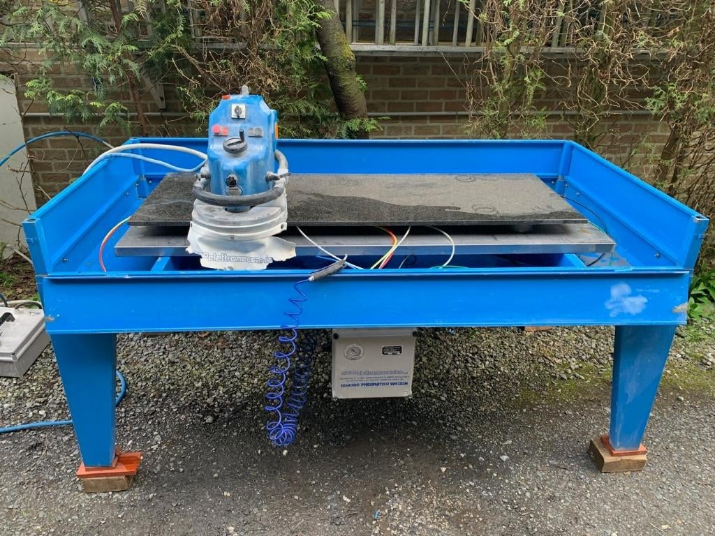 Freesmachine afschuining graniet MARMO ELETTROMECCANICA 3500, Ophalen, Gebruikt