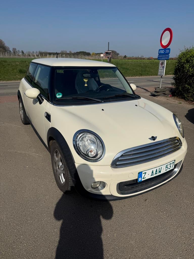 MINI ONE 2013, Auto's, Stof, Zwart, Beige, Handgeschakeld