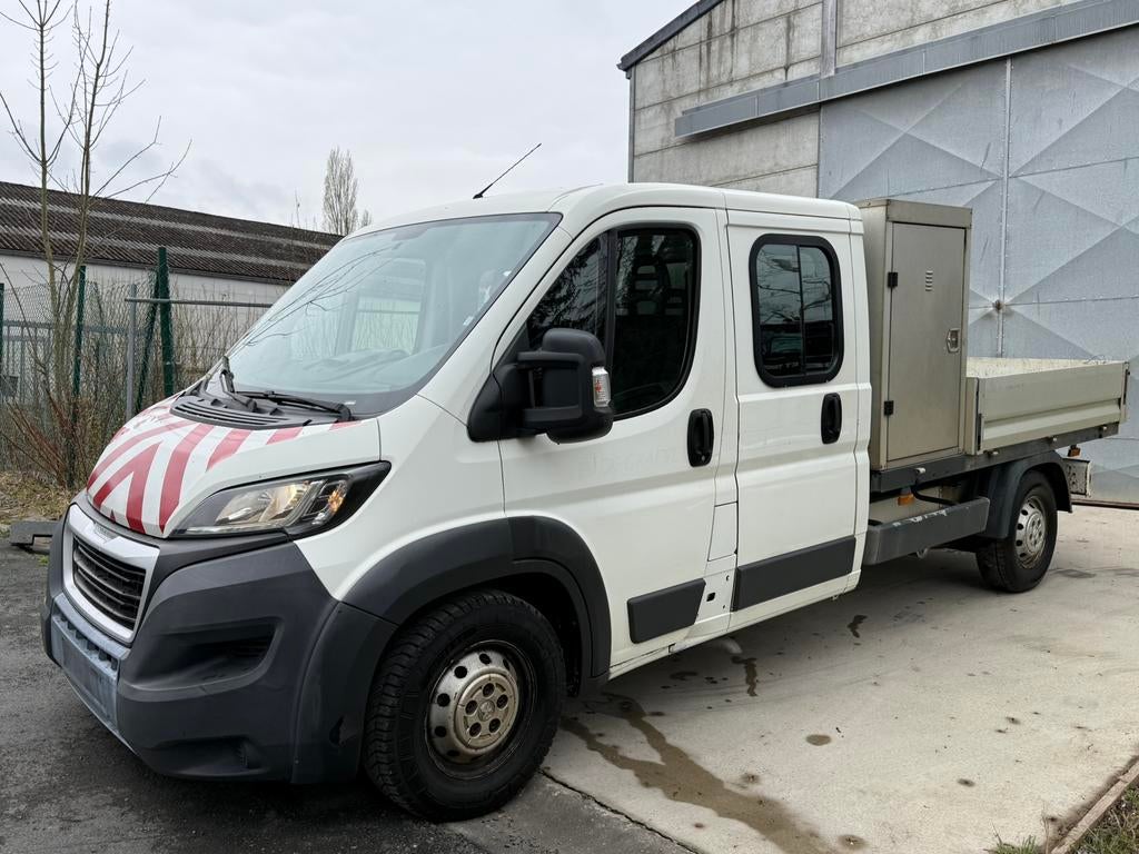 Peugeot Boxer Double Cabine 2.0 Diesel 2015 Plateau, Achat, 6 portes, Euro 6, Entreprise