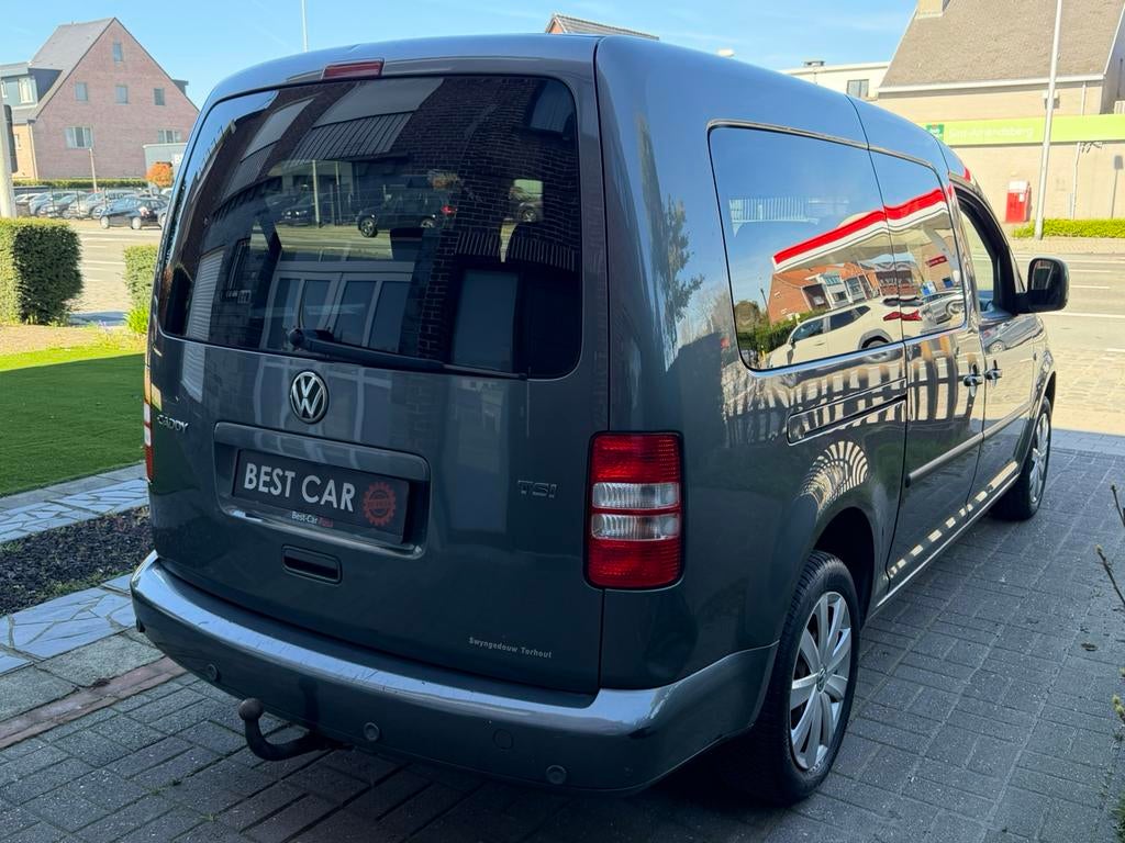VW Caddy Maxi 1.2TSi * 7PL, Auto's, Parkeersensor, Euro 5, 4 cilinders, 7 zetels