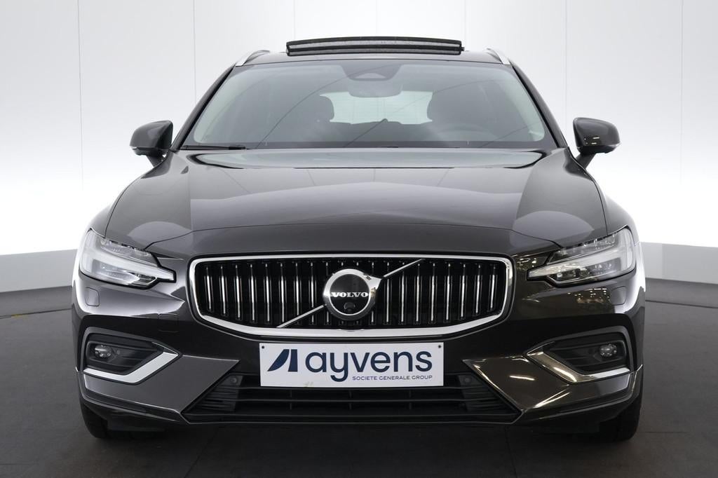 (2DGT900) VOLVO V60, Autos, Cuir, Argent ou Gris, Euro 6, Entreprise